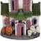 22.75" LED Multicolor Haunted House Halloween Decoration